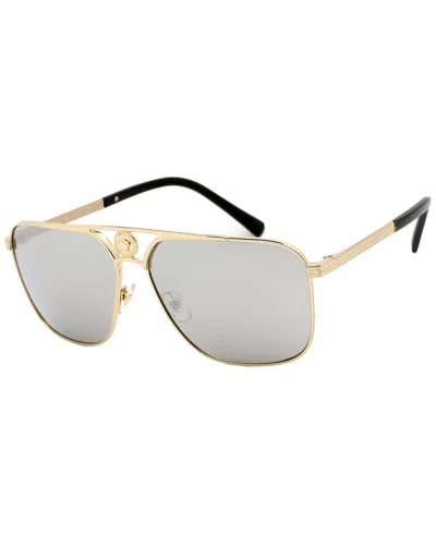Versace Men's Ve2238 61mm Sunglasses In Yellow