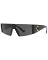 Versace Men's Ve4360 36mm Sunglasses In Black