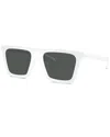 Versace Greca Square-frame Sunglasses In White