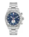 Versace Chrono X Leather Watch