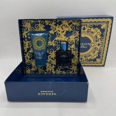 Versace Men's  Eros 2-pc  Gift Set Fragrances 8011003885596 In White