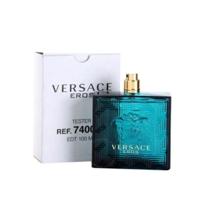 Versace Men's  Eros Edt Spray 3.4 oz (tester) Fragrances 8011003809257 In Green