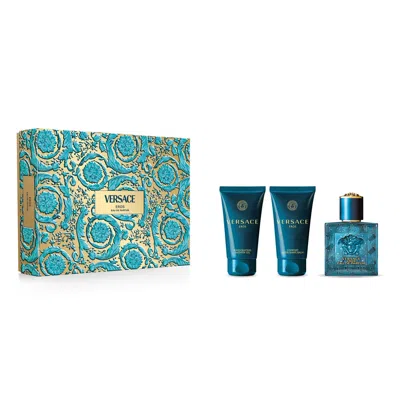 Versace Men's  Eros Gift Set Fragrances 8011003899944
