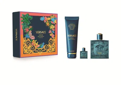 Versace Men's  Eros Parfum Gift Set Fragrances 8011003907069