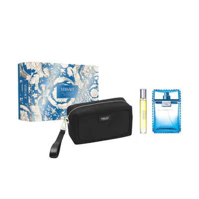 Versace Men's  Man Eau Fraiche Gift Set Fragrances 8011003902958 In Black