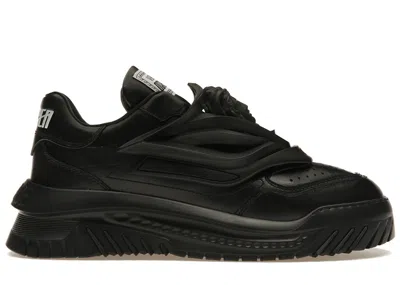 Pre-owned Versace Men's  Odissea Sneakers In Black