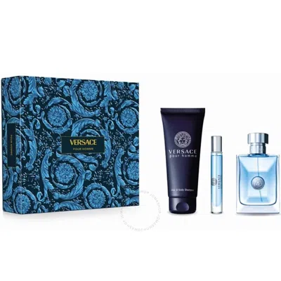 Versace Men's  Pour Homme Gift Set Fragrances 8011003889235 In White