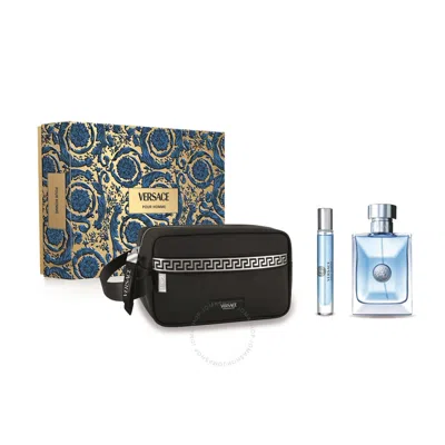 Versace Men's  Pour Homme Gift Set Fragrances 8011003893492 In White