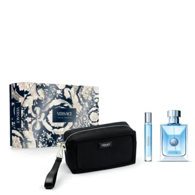Versace Men's  Pour Homme Gift Set Fragrances 8011003902996 In Multi