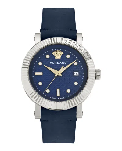 Pre-owned Versace Men's  Vclassic Vesr00222 Watch In Stainless Steel