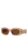 Versace Men's 0ve4425u Sunglasses In Opaline Beige/dark Brown In Beige