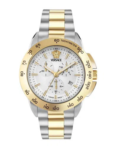 Versace Men's V-sport Chrono Watch In Gold