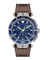 Versace Greca Chrono Strap Watch