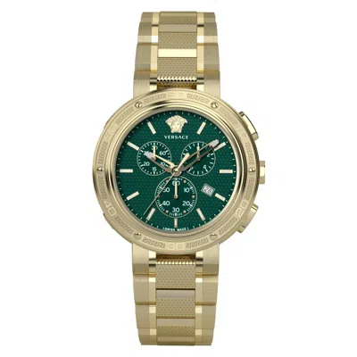 Pre-owned Versace Men's Wristwatch V-extreme Pro Ve2h00521 Stainless Steel