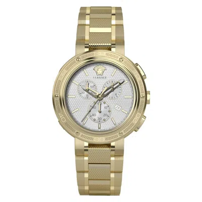 Pre-owned Versace Men's Wristwatch V-extreme Pro Ve2h00621 Stainless Steel