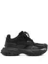 Versace Mercury Combination Sneakers In ブラック