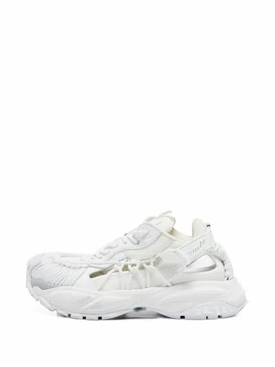 Pre-owned Versace Mercury Low-top Sneakers In White