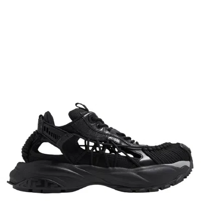 Versace Mercury M Vs 01 Sneakers In Black