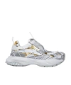 Versace Mercury M_vs_03 Rope, Leather And Mesh Sneakers In White