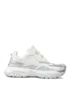 Versace Men's Mercury M Color Vs Color 04 Leather Sneakers In White