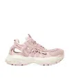 Versace Mercury Sneakers In Nude