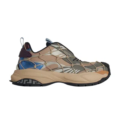 Pre-owned Versace Mercury 'tan Grey' | Men's Size 41 In Brown