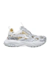 Versace Mercury M_vs_03 Metallic Sneakers In White