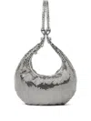 Versace Mesh Mini Bag In Silver