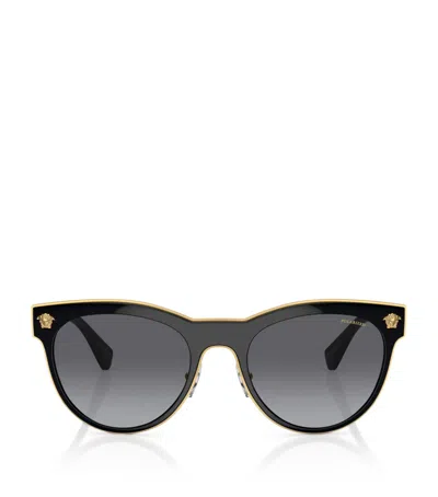 Versace Metal 0ve2198 Sunglasses In Black