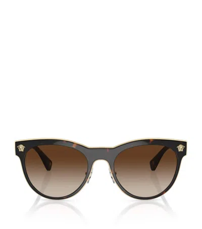 Versace Metal 0ve2198 Sunglasses In Brown