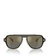 Versace Metal 0ve2199 Sunglasses In Brown