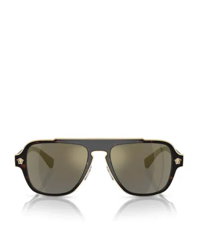 Versace Metal 0ve2199 Sunglasses In Black