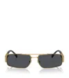 Versace Metal 0ve2257 Sunglasses In Gold