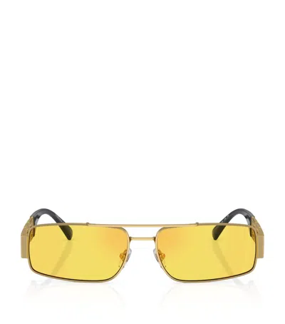 Versace Metal 0ve2257 Sunglasses In Gold