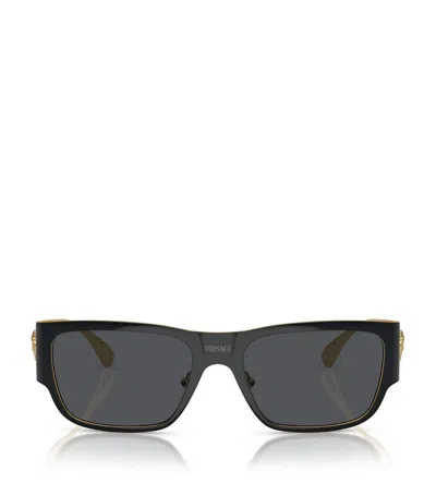 Versace Metal 0ve2262 Sunglasses In Black