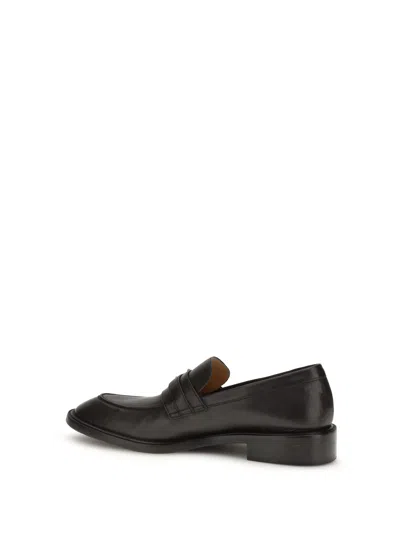 Versace Metal Medusa Embellished Loafer In Black