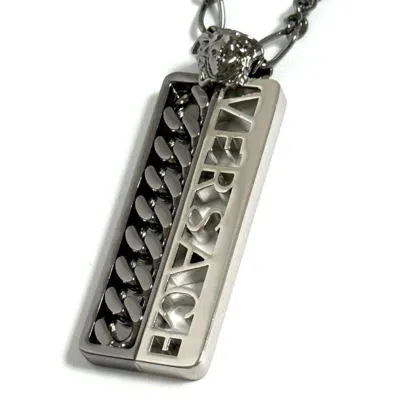 Pre-owned Versace Metal Pendant Necklace () In Multi