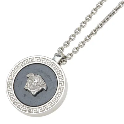 Pre-owned Versace Metal Pendant Necklace () In Multi