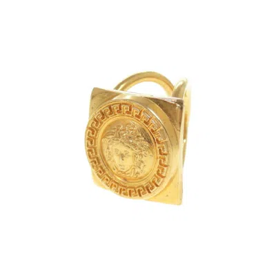 Pre-owned Versace Metal Scarf () In Gold