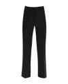 Versace Informal Cady Flared Pants In Black