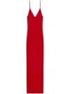 Versace Pin-up Midi Dress In Rot
