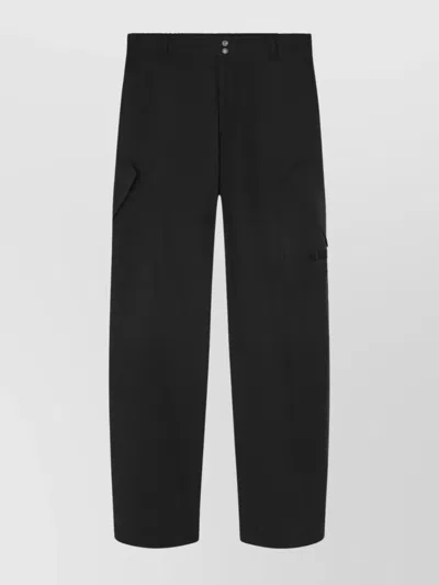 Versace Men's Cotton Trousers In Black