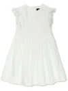 Versace Milano Stamp Dress In White