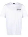 VERSACE MILANO STAMP T-SHIRT WITH EMBROIDERY