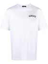 VERSACE VERSACE MILANO STAMP T-SHIRT WITH EMBROIDERY