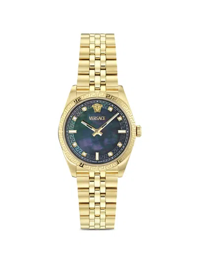 Versace Millennium Lady 32mm Watch In 골드 톤