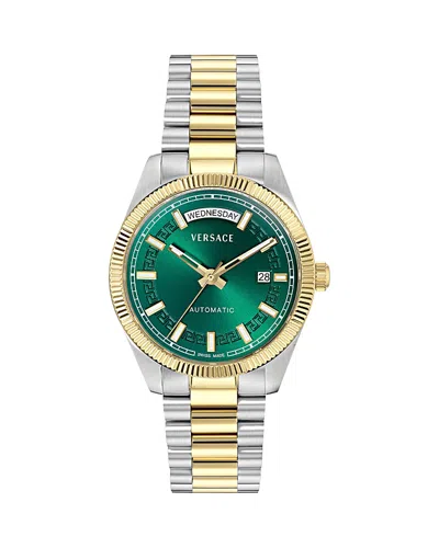 Versace Millenyium Automatic Bracelet Watch, 40mm In Multi
