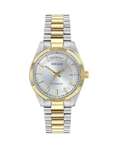 Versace Millenyium Automatic Bracelet Watch, 40mm In Multi
