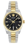 Versace Millenium 40mm In Two Tone