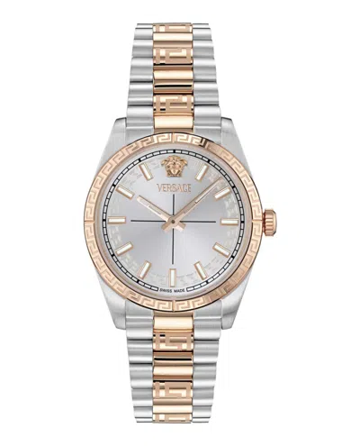 Versace Millenyium Bracelet Watch In White